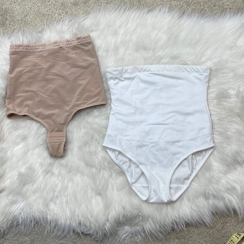 Bundle of Two ShapeWear Compression Shorts, Size Small